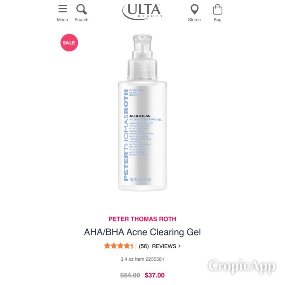 Acne Clearing Gel